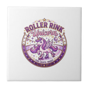 Einhorn-Roller-Rink Einhorn POD Fertig Merch Desig Fliese