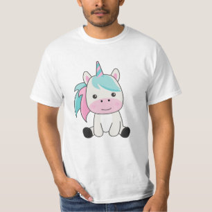 Einhorn Rosa Einhorn Kawaii Tiere für Kinder T-Shirt