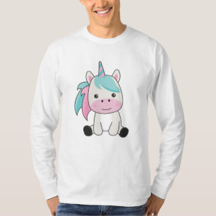 Einhorn Rosa Einhorn Kawaii Tiere für Kinder T-Shirt