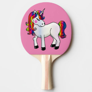 EINHORN ROSA PINGPONG-SCHLÄGER TISCHTENNIS SCHLÄGER