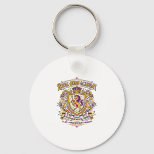 Einhorn Royal Horn Akademie Stylisches Zazzle Desi Schlüsselanhänger