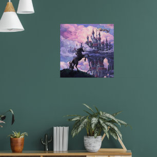 Einhorn-Schloss Poster