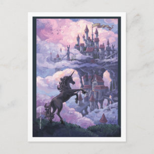Einhorn-Schloss Postkarte