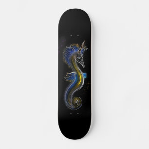 Einhorn-Seepferd-Skateboard Skateboard