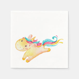 Einhorn Serviette