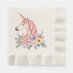 Einhorn Serviette