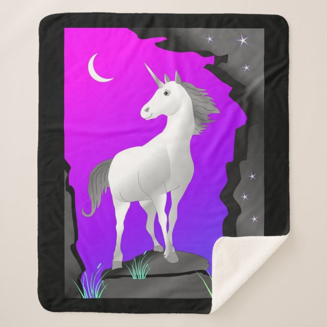 Einhorn Sherpadecke (Vorderseite)