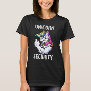 Einhorn-Sicherheitskostüm Polizei Männer Frauen Ki T-Shirt