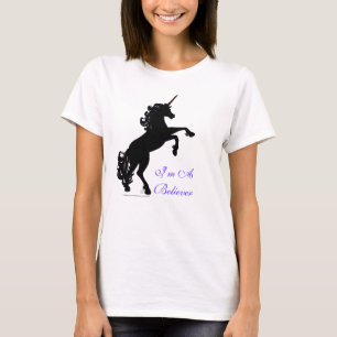 Einhorn-Silhouette T-Shirt