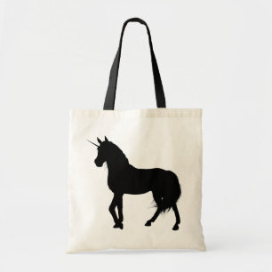 Einhorn-Silhouette-Tasche Tragetasche