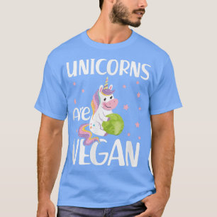 Einhorn sind Vegane vegetarische pflanzliche Pflan T-Shirt
