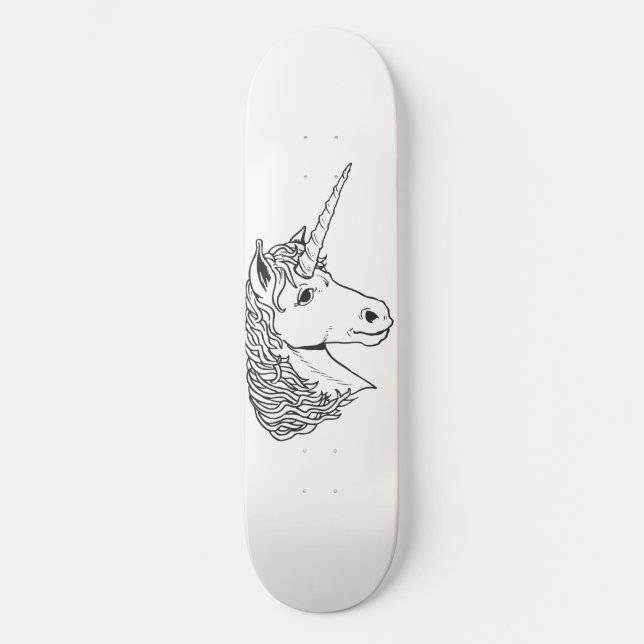 Einhorn Skateboard (Vorderseite)