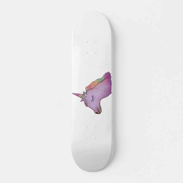 Einhorn-Skateboard Skateboard (Vorne)