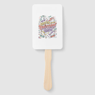 Einhorn Skater Einhorn Crew Whimsical Zazzle Desig Fächer