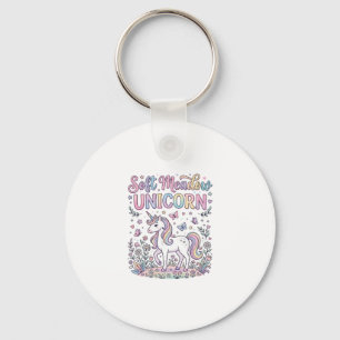Einhorn Soft Wiese Einhorn Süß Vektor Design Schlüsselanhänger