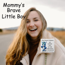 Einhorn, Sohn, Kind, MS Warrior Button