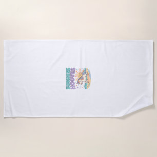 Einhorn-Sonnenschein-Hufe-Trend-Grafik-T-Shirt-Des Strandtuch