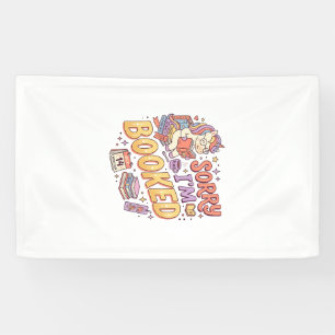 Einhorn Sorry Ich Bin Gebucht Whimsical Zazzle Des Banner