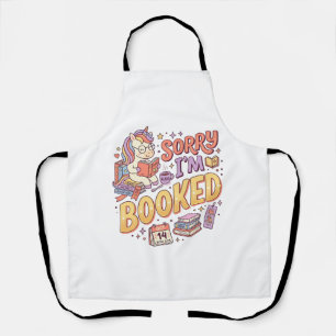 Einhorn Sorry Ich Bin Gebucht Whimsical Zazzle Des Schürze