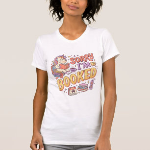 Einhorn Sorry Ich Bin Gebucht Whimsical Zazzle Des T-Shirt