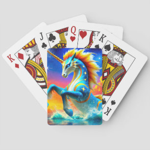 Einhorn Spielkarten