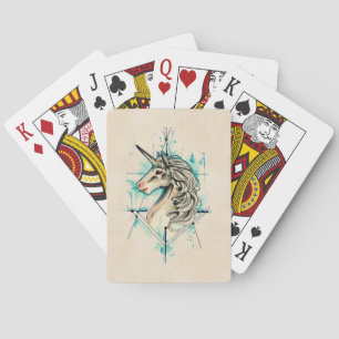 Einhorn Spielkarten
