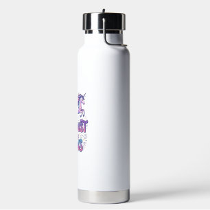 Einhorn-Sternenstaub in meinen Adern Retro-Stil Sü Trinkflasche