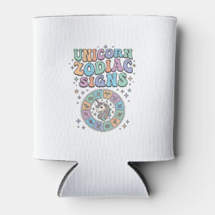 Einhorn-Sternzeichen Kawaii-Vektordesign_1 Dosenkühler