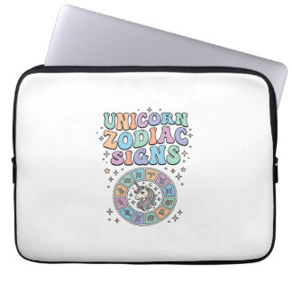 Einhorn-Sternzeichen Kawaii Vektordesign_1 Laptopschutzhülle