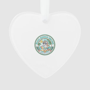 Einhorn Strand Sommer Einhorn POD Fertige Bekleidu Ornament