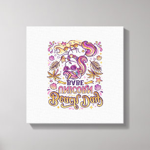 Einhorn Strand Tag Einhorn Babe Stylisch Zazzle De Leinwanddruck