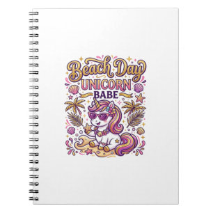 Einhorn Strand Tag Einhorn Babe Stylisch Zazzle De Notizblock