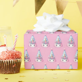 Einhorn Süß Magischer Geburtstag Geschenkpapier