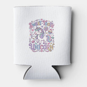 Einhorn Sweet Tooth Einhorn Original Merch Design_ Dosenkühler