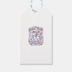 Einhorn Sweet Tooth Einhorn Original Merch Design_ Geschenkanhänger