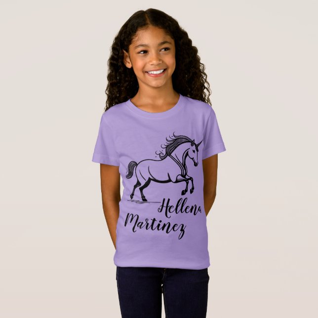 Einhorn T-Shirt (Vorne ganz)