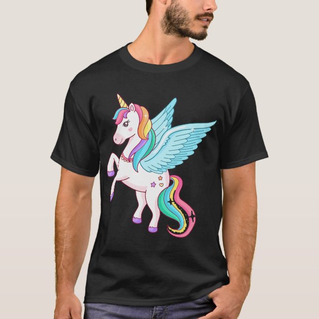 Einhorn T-Shirt (Vorderseite)