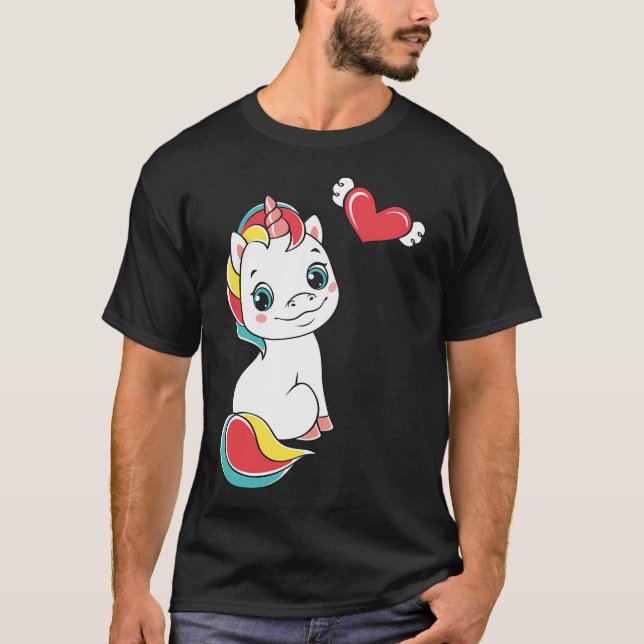 Einhorn T-Shirt (Vorderseite)