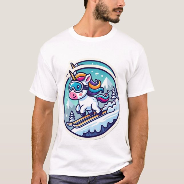 Einhorn-T - Shirt (Vorderseite)