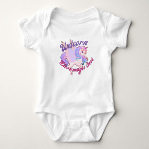 Einhorn-T-Shirt-Design für Babys  Baby Strampler