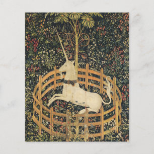 Einhorn-Tapisserien - Klassische Tapisserie Flyer
