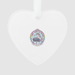 Einhorn Tarot Einhorn Leser Lustiges Shirt Grafik_ Ornament