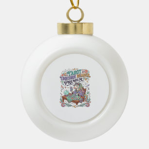 Einhorn Tarot Einhorn Leser Premium Kawaii Appare Keramik Kugel-Ornament