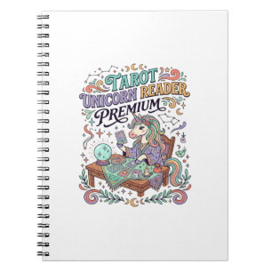 Einhorn Tarot Einhorn Leser Premium Kawaii Bekleid Notizblock