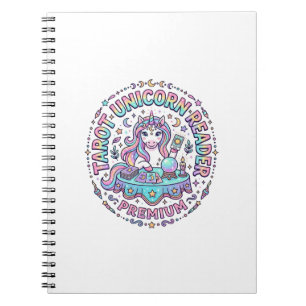 Einhorn Tarot Einhorn Leser Premium Lustiger Druck Notizblock