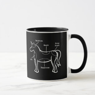 Einhorn-Teile Tasse