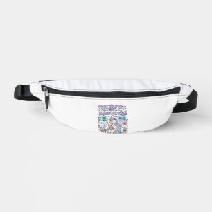 Einhorn-Therapeut mit magischer Seite Geschenkidee Bauchtasche