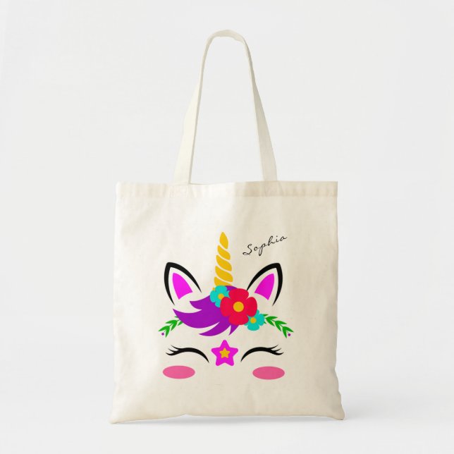 Einhorn Tragetasche (Vorne)