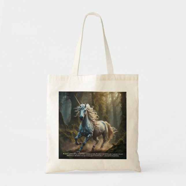 Einhorn Tragetasche (Vorne)