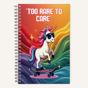 Einhorn-Träume Spiralblock Notizbuch
